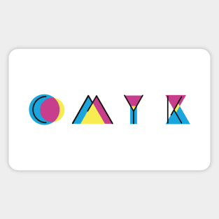 CMYK Sticker